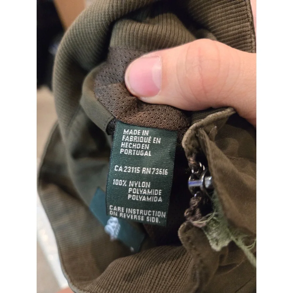 Boss Hugo Boss Golf Jacket Mens XL‎ Green 1/4 Zip Pullover Windbreaker Portugal